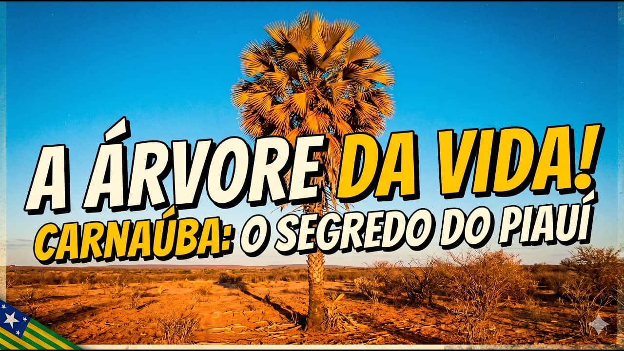 Carnaúba, a árvore símbolo do Piauí. Mini documentário sobre a árvore da vida